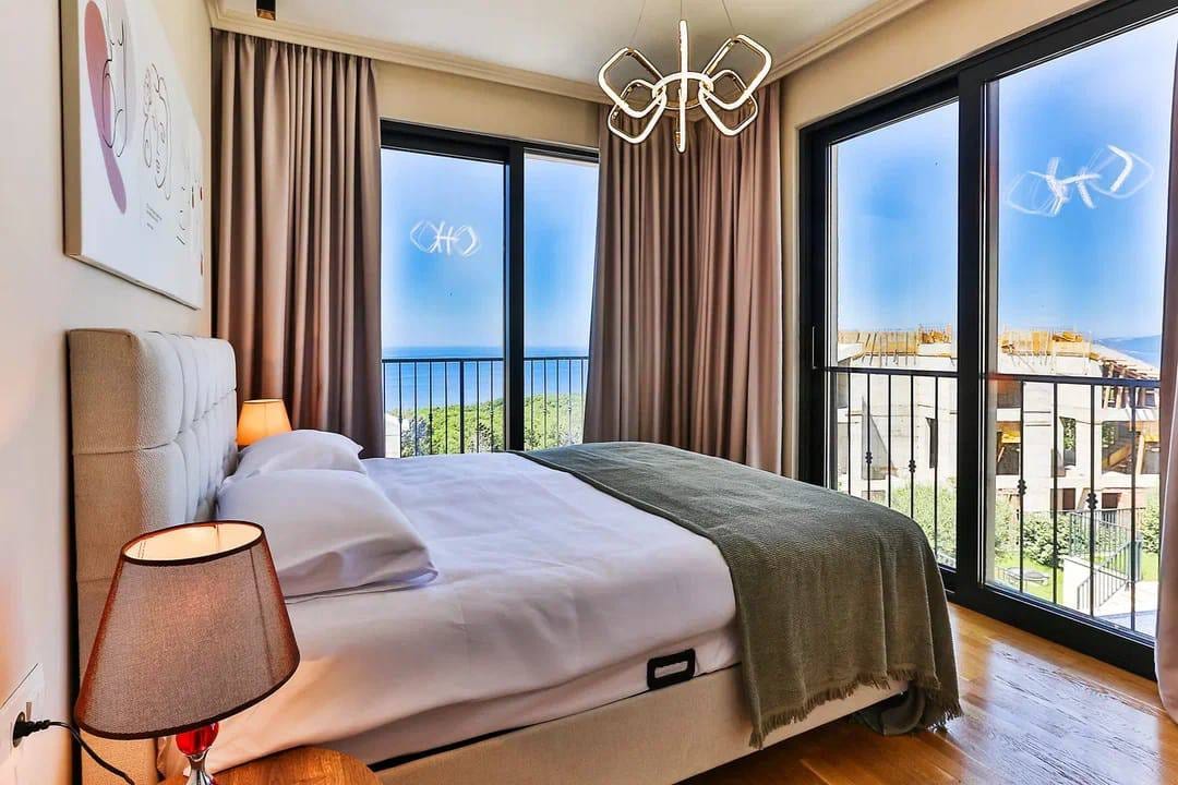 Townhouse for sale with a swimming pool in the picturesque village of Rezevici, Montenegro