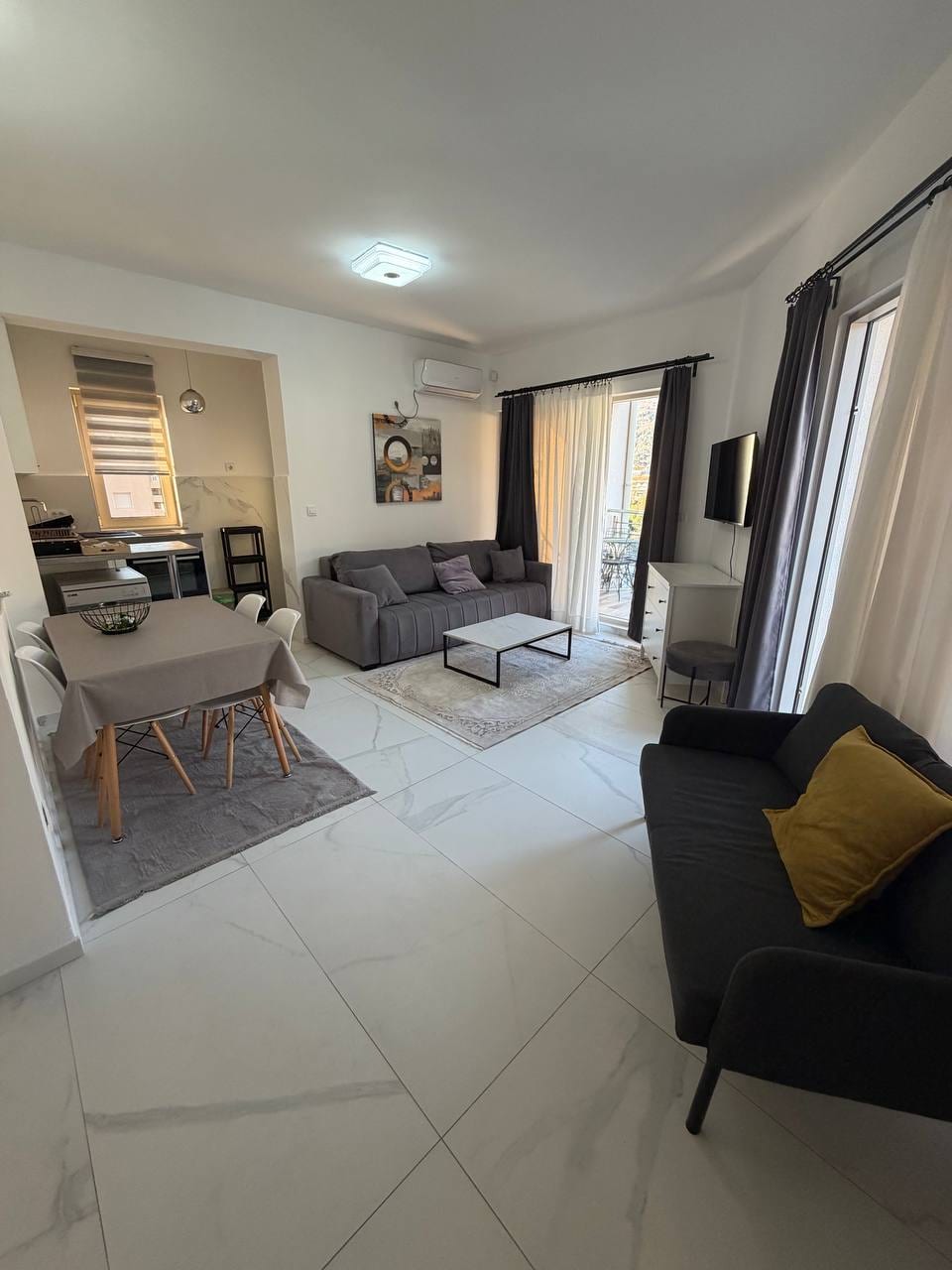 2-bedroom apartment for annual rent in Budva, ECO gas station area