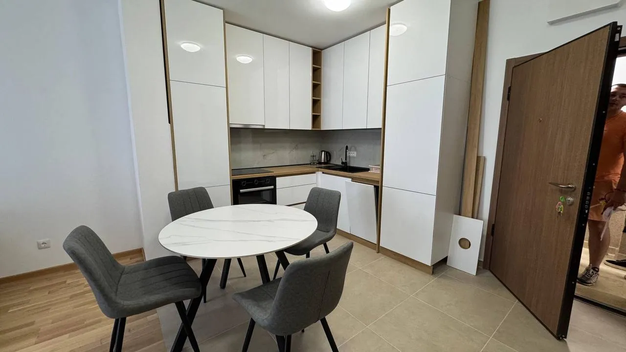 ID 3023 New 1-bedroom apartment in Budva, Rozino for a year.