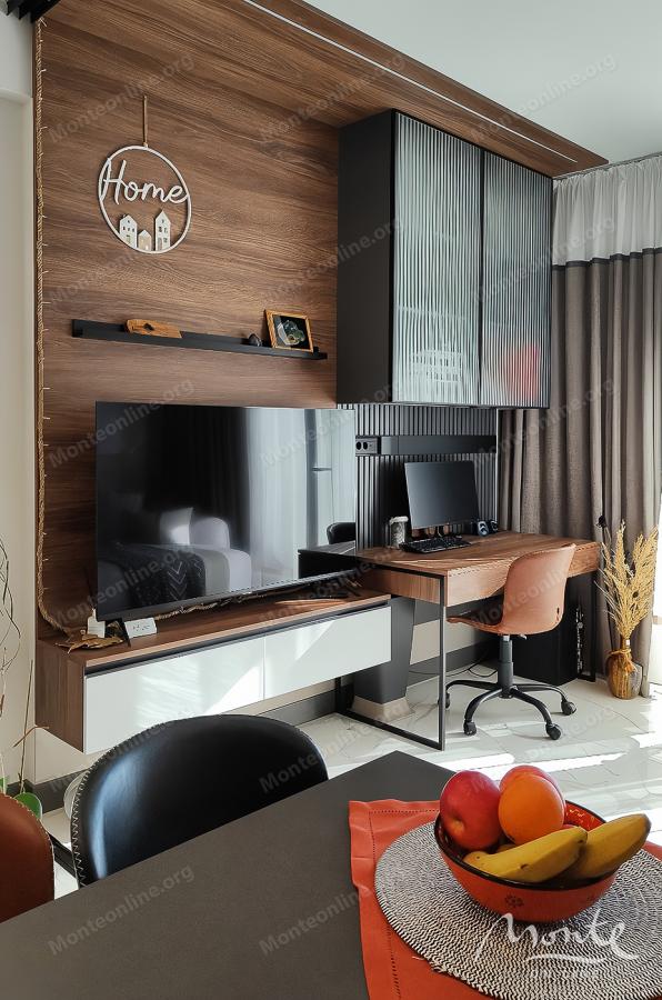 Moderan studio apartman sa dizajnerskim renoviranjem u prestižnom stambenom kompleksu u Baru