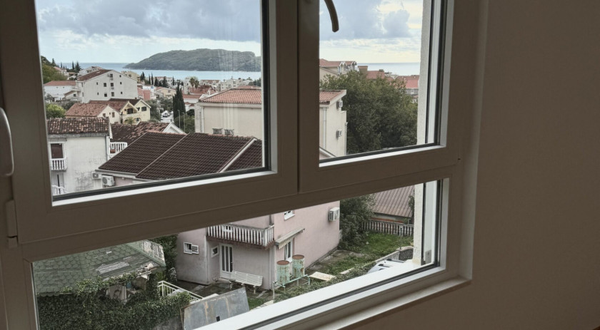 One-bedroom apartment with sea view, Podkoshlyun, Podkošljun