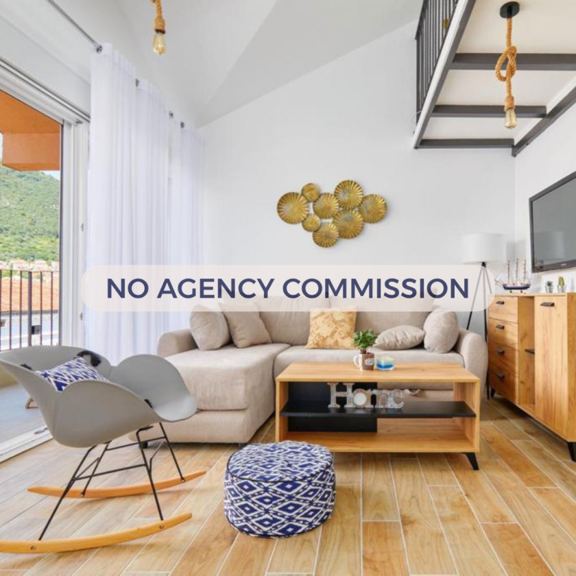 Contemporary 2-bedroom duplex 70 m² for rent – Tivat center