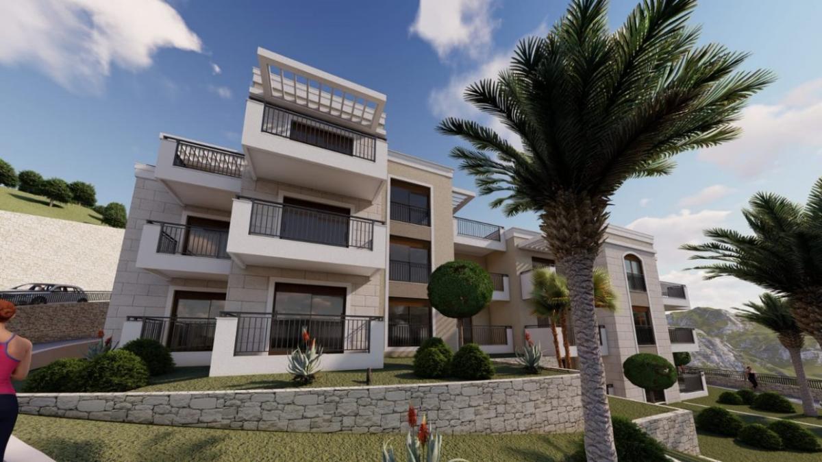 Jednosoban stan u novom stambenom kompleksu sa luksuznom infrastrukturom u Budvi