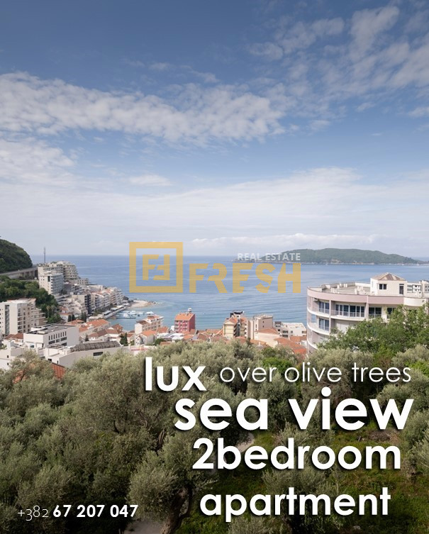 Nov, lux 2soban, namješten, pogled na more, Rafailovići