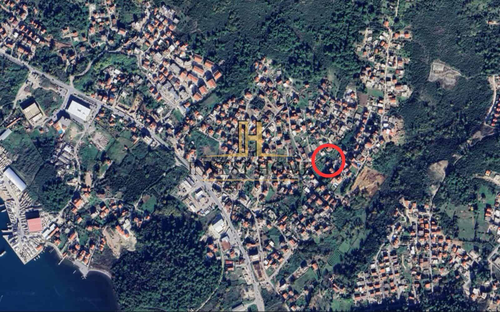 Građevinski plac Tivat, 350m2