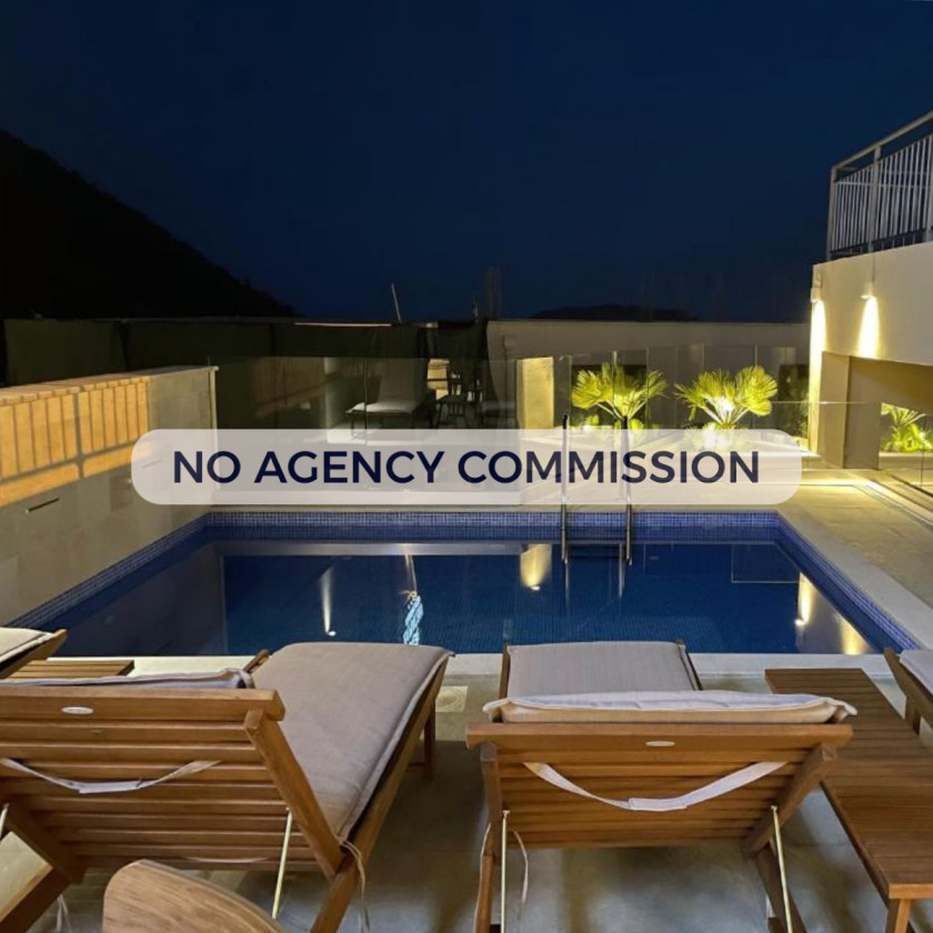 Dvosoban moderan stan 63 m² sa bazenom – Lazi, Budva