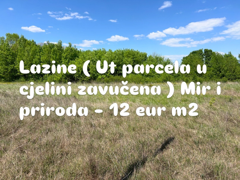 Земля на продажу, Danilovgrad — €12
