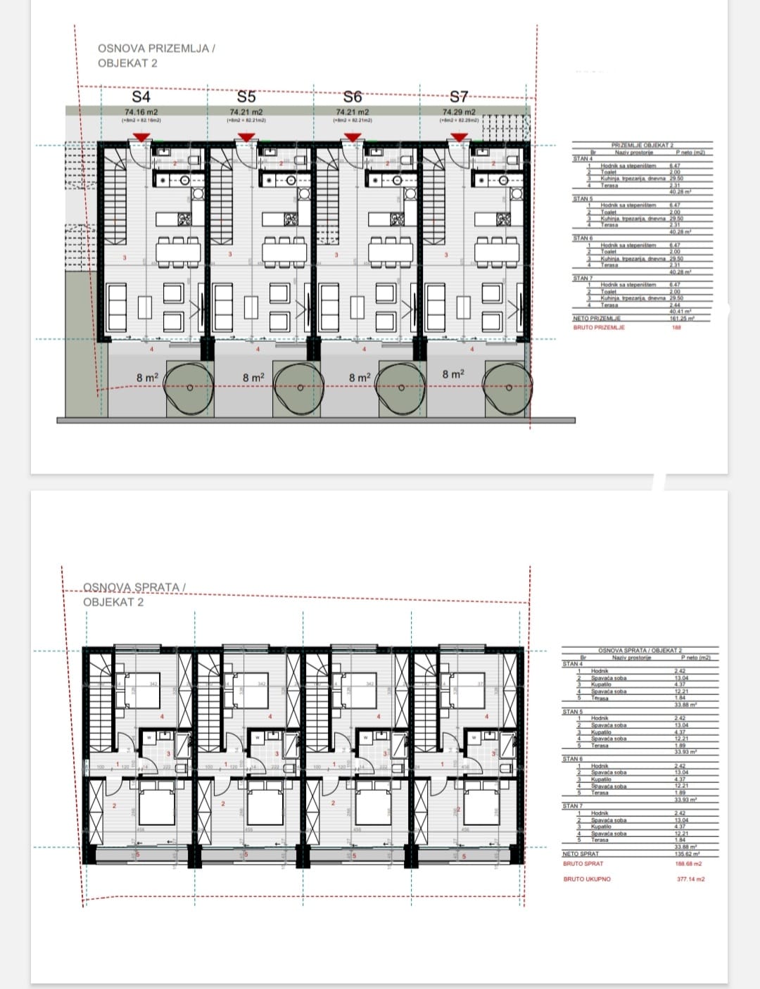 Дом в Tivat, 75 m²