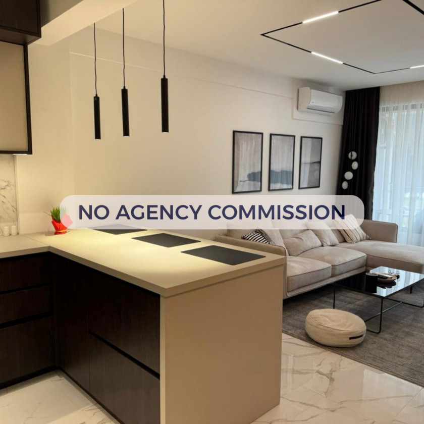 Potpuno nov luksuzan jednosoban stan 45 m² + velika terasa , Radanovici, Tivat