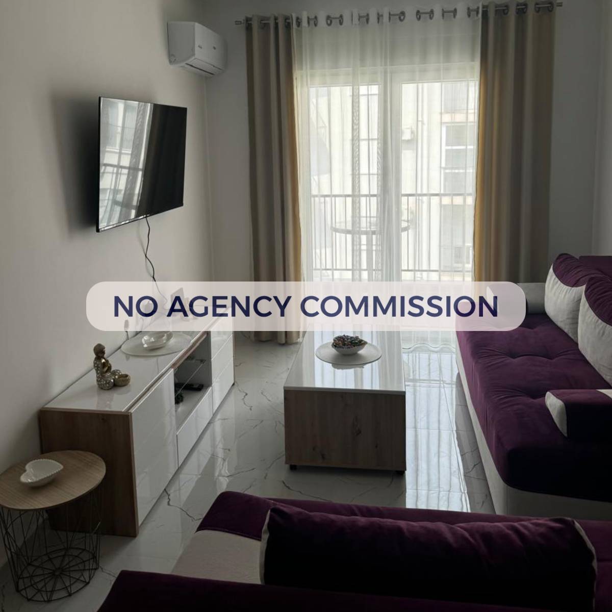 Jednosoban moderan stan 50 m² za izdavanje – Lazi, Budva