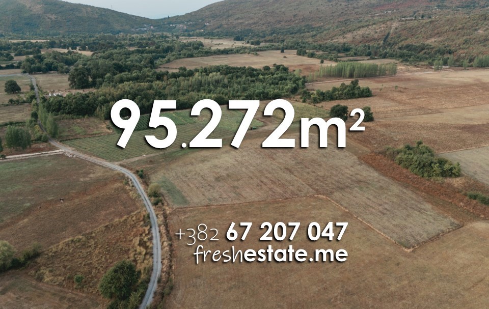 95.272m2 u cjelini, 5e/m2 ❗❗❗ , Lužnica, katastarska opština Tološi, Podgorica