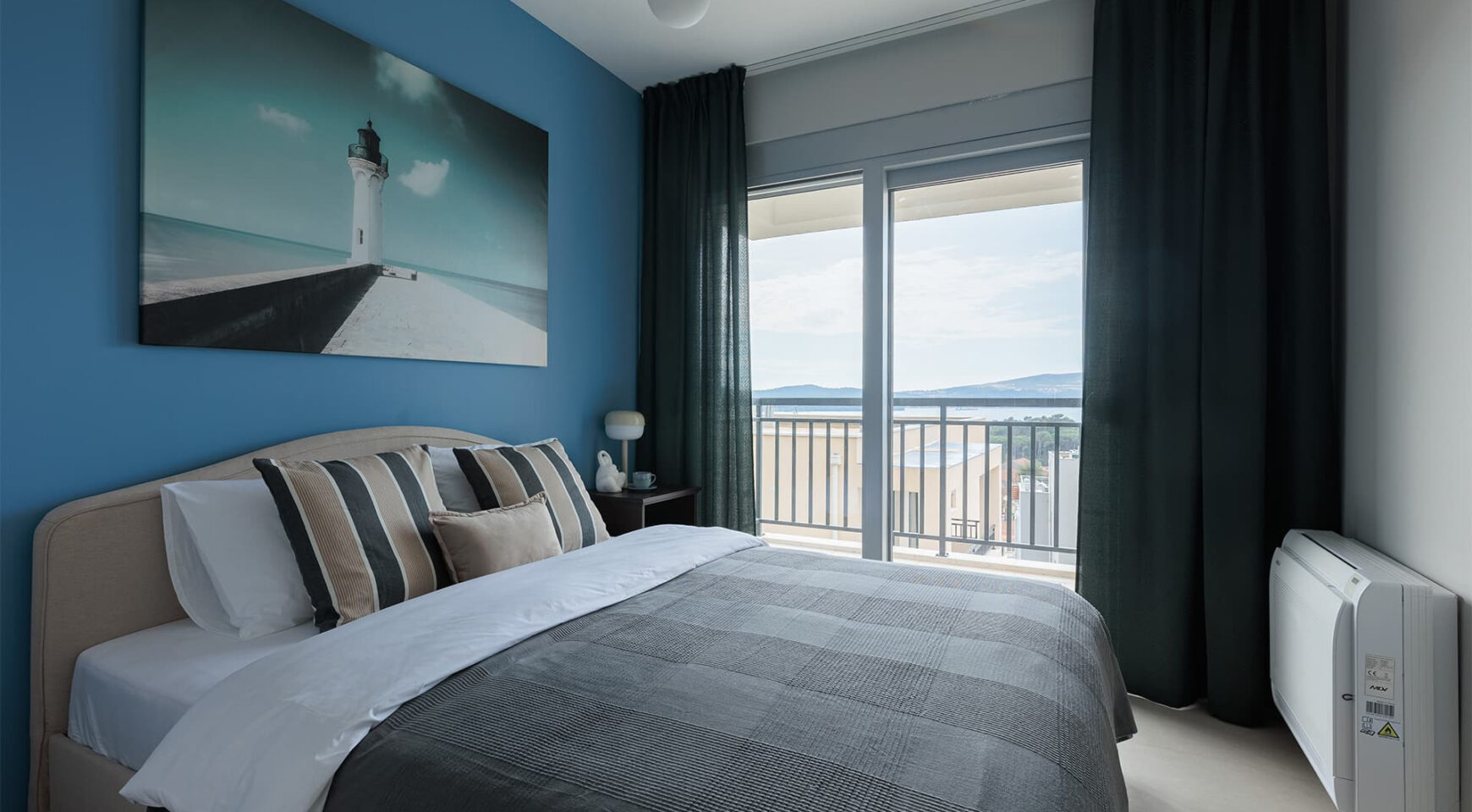 One bedroom apartment with panoramic view, Tivat