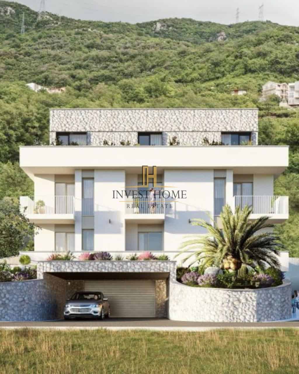 Garsonjera, Lastva Grbaljska, 28m2