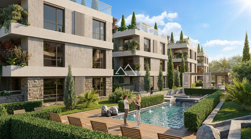 Apartman sa dve spavaće sobe u centru Tivta
