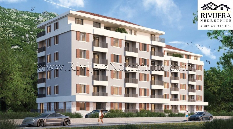 Apartments under construction in Bijela Herceg Novi