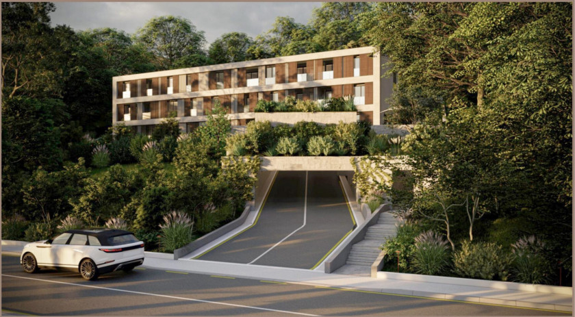 One and two bedroom apartments in the new complex, Đuraševići