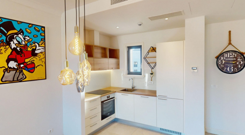 Two bedroom apartment in Lustica Centrale complex, Luštica