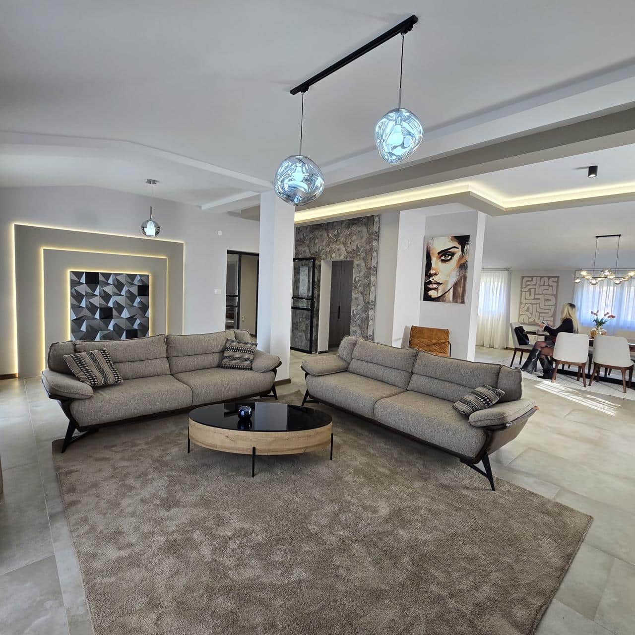 Three Bedroom Apartment for Rent, 180m2, Vranići, Podgorica