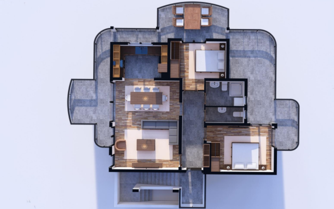 Квартира в Susanj, 134 m²