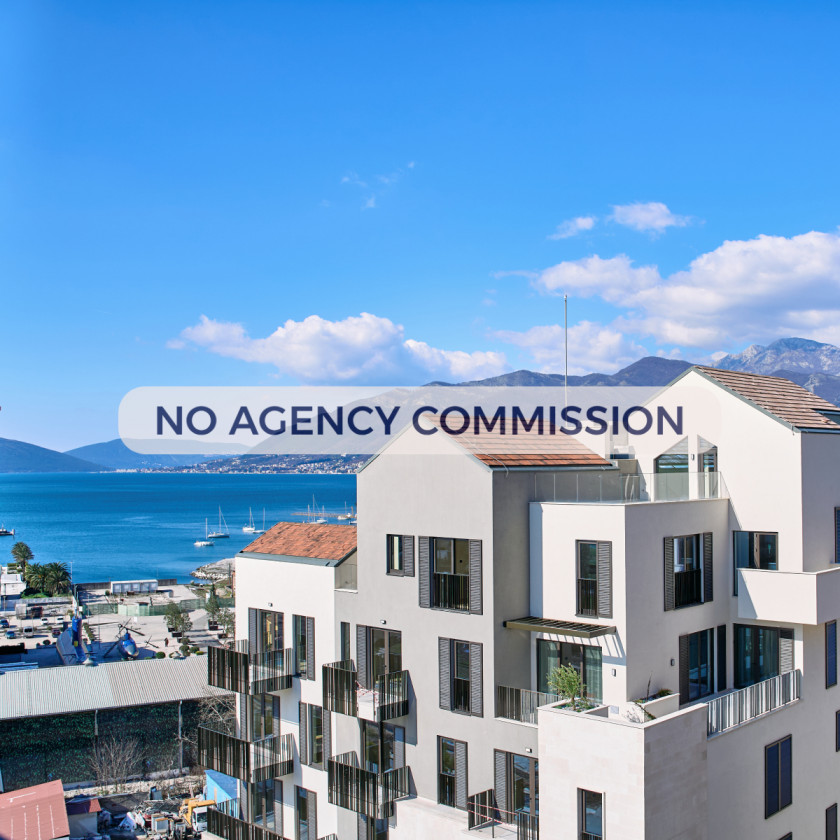 Dvosoban stan sa parijalnim pogledom na more – Boka Place, Porto Montenegro