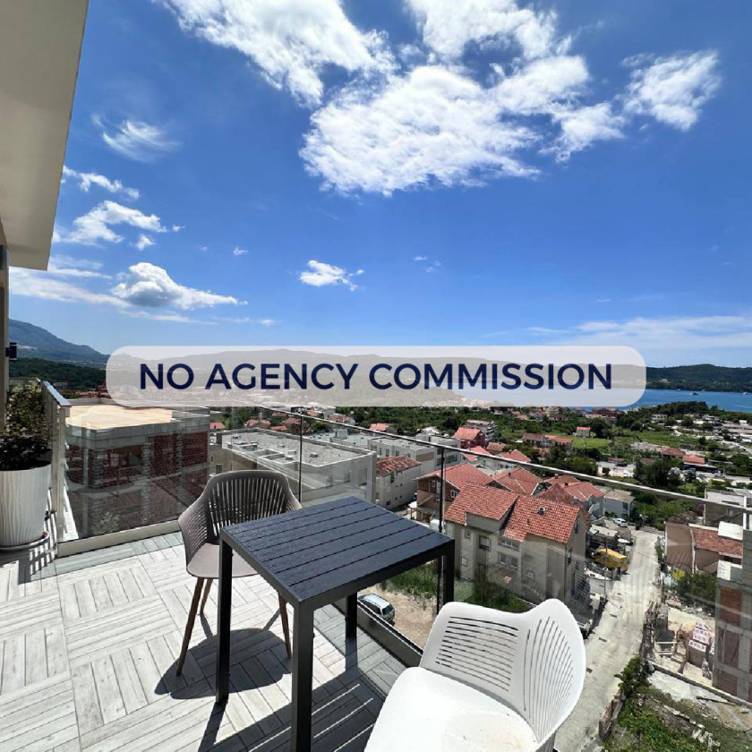 Penthouse sa panoramskim pogledom na more – Tivat