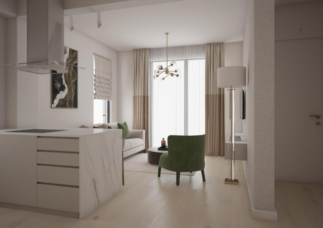 Apartment in Becici, 48 m²