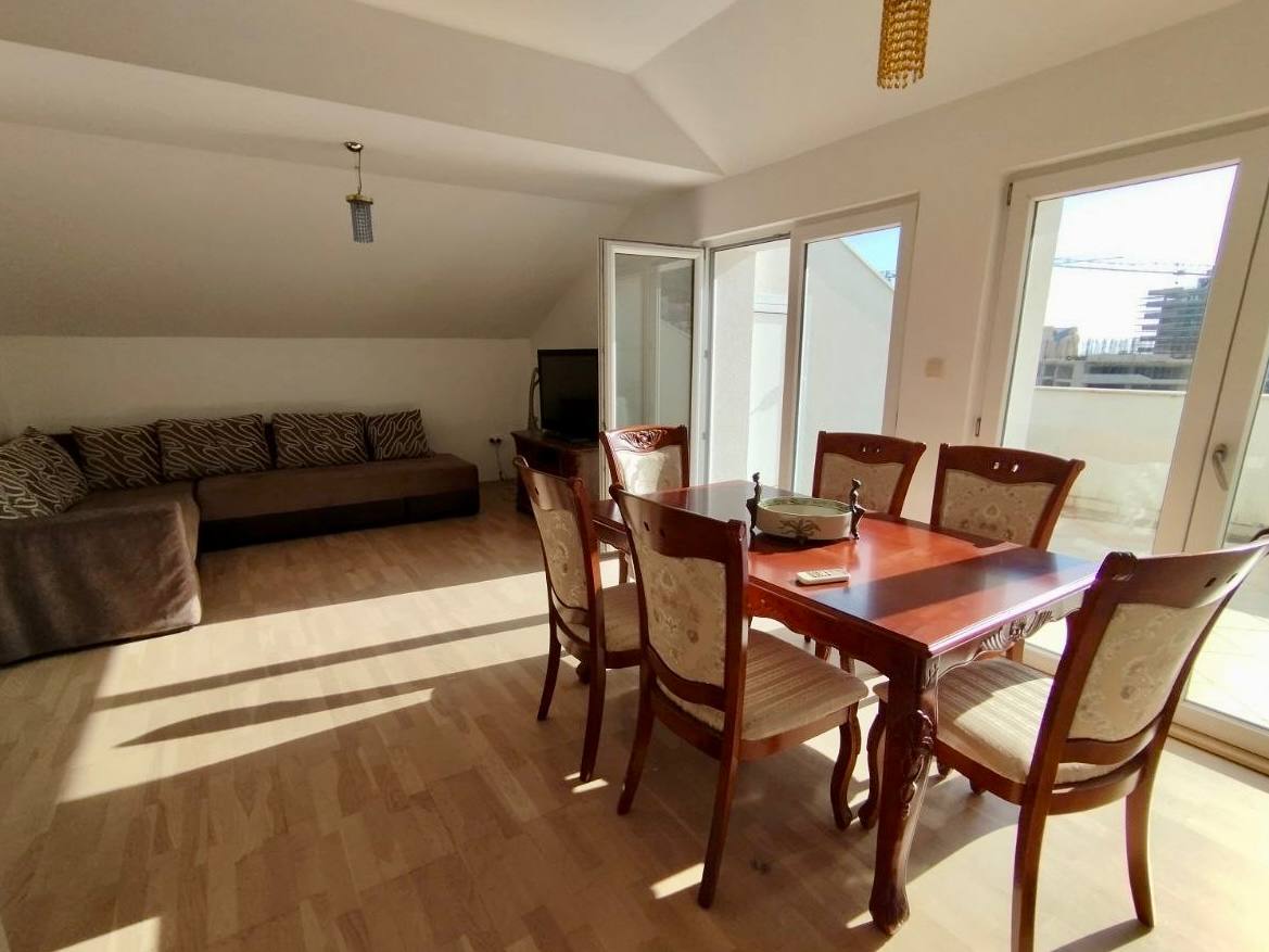 Two-bedroom apartment in the center of Budva.