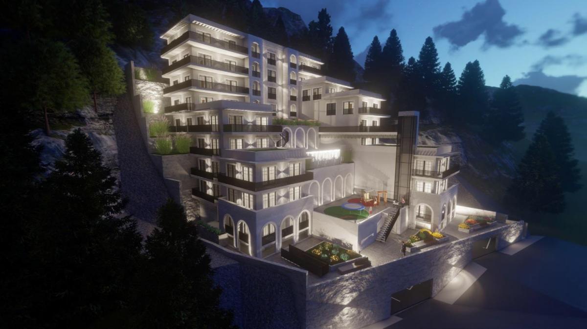 Moderna garsonjera u novom luksuznom stambenom kompleksu u Budvi