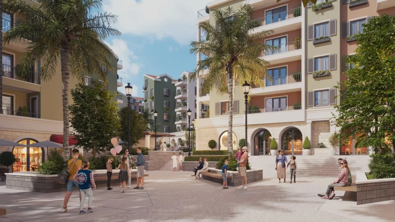 Apartment in Tivat, 42 m²