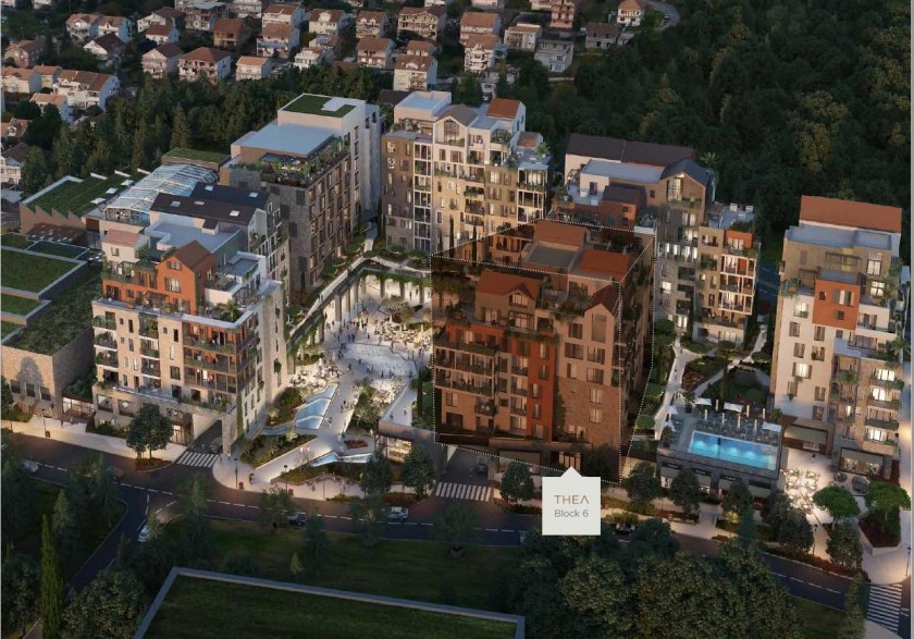 Apartment in the new complex Boka Place - Porto Montenegro