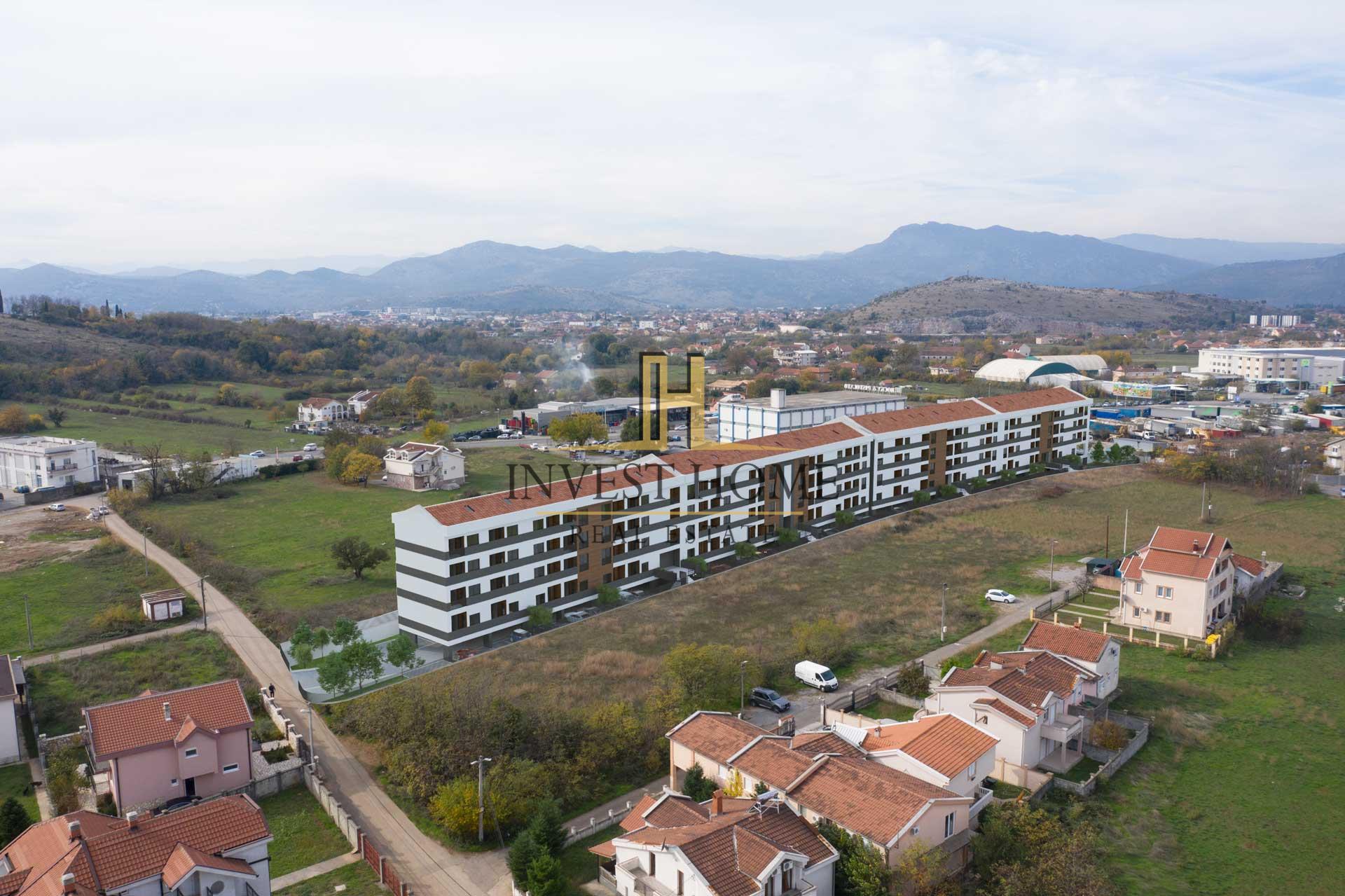 Jednosoban stan ,Zabjelo, 51.22m2