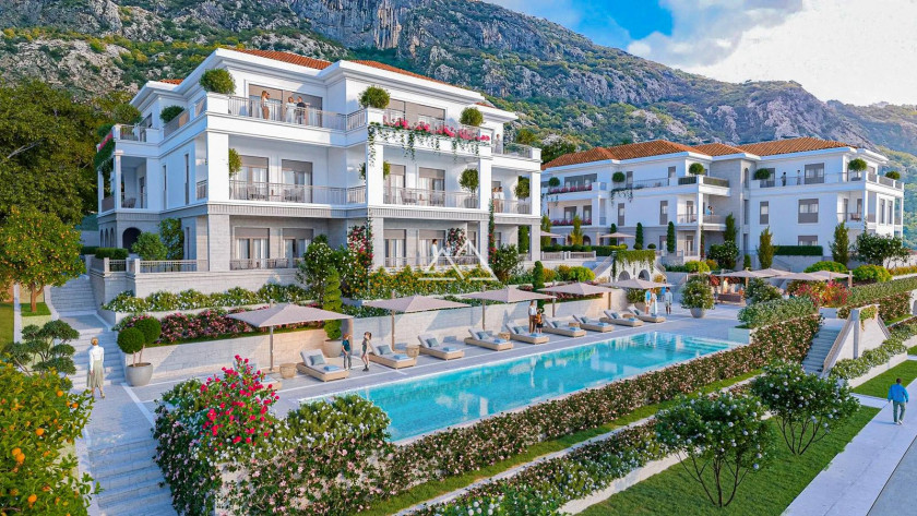 Apartman sa 1 spavaćom sobom i prostranom terasom u Dobroti