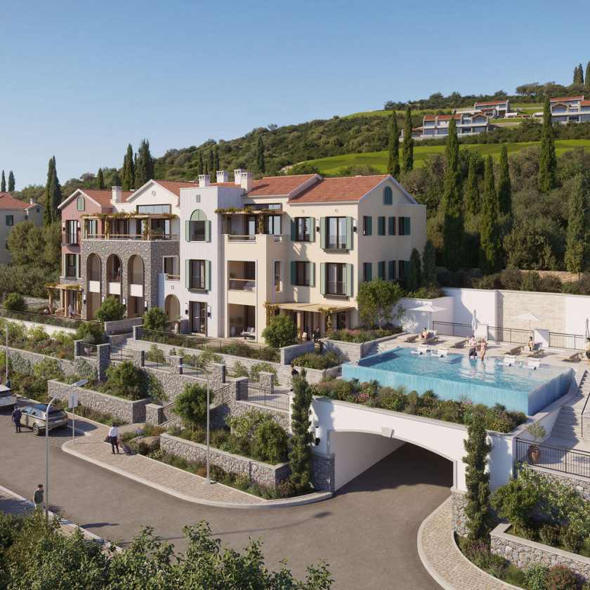 Apartman 1 spavaća — Luštica Bay (Horizon) | Tivat, Crna Gora | Off-plan dec 2028