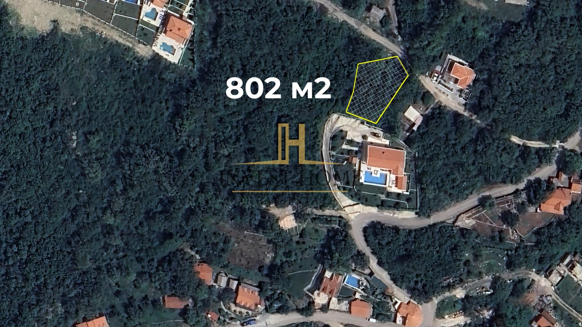 Plac, Budva, 802m2