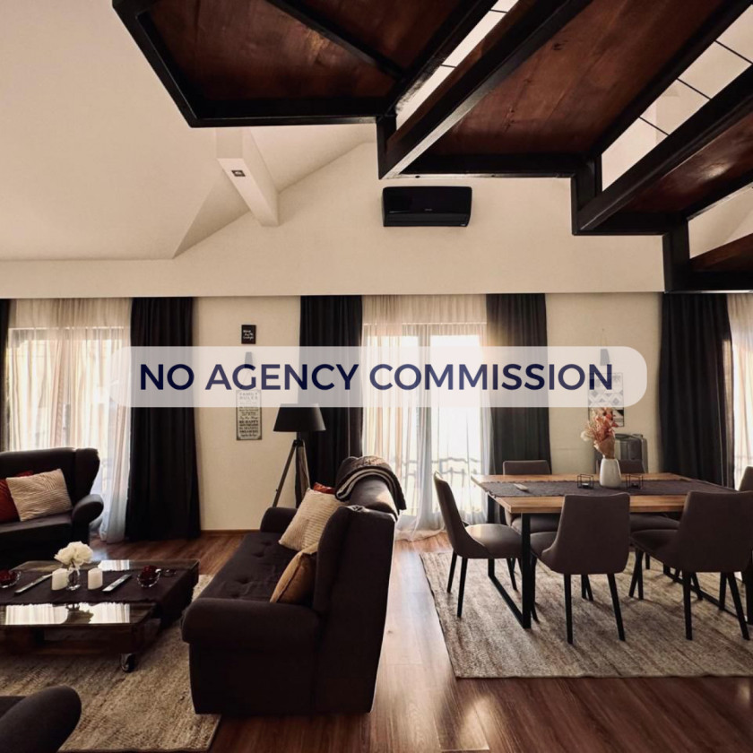 Trosoban duplex stan sa teretanom i pogledom na zaliv – Mazina 2, Tivat