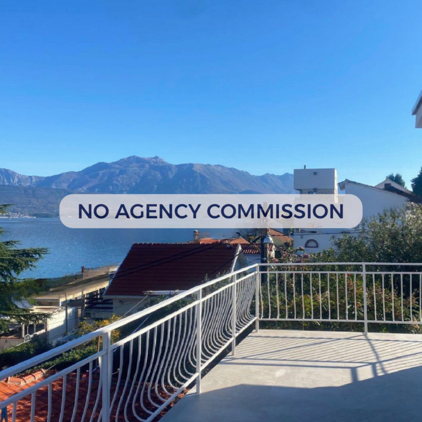 Kuća sa dva odvojena apartmana i pogledom na more – Krašići, Tivat