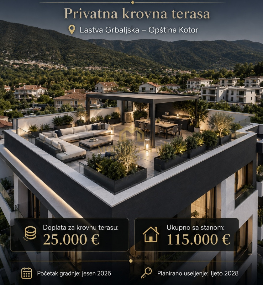 Apartment for Sale, Kotor — €115,000