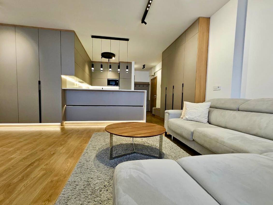 Three-bedroom apartment in Budva.