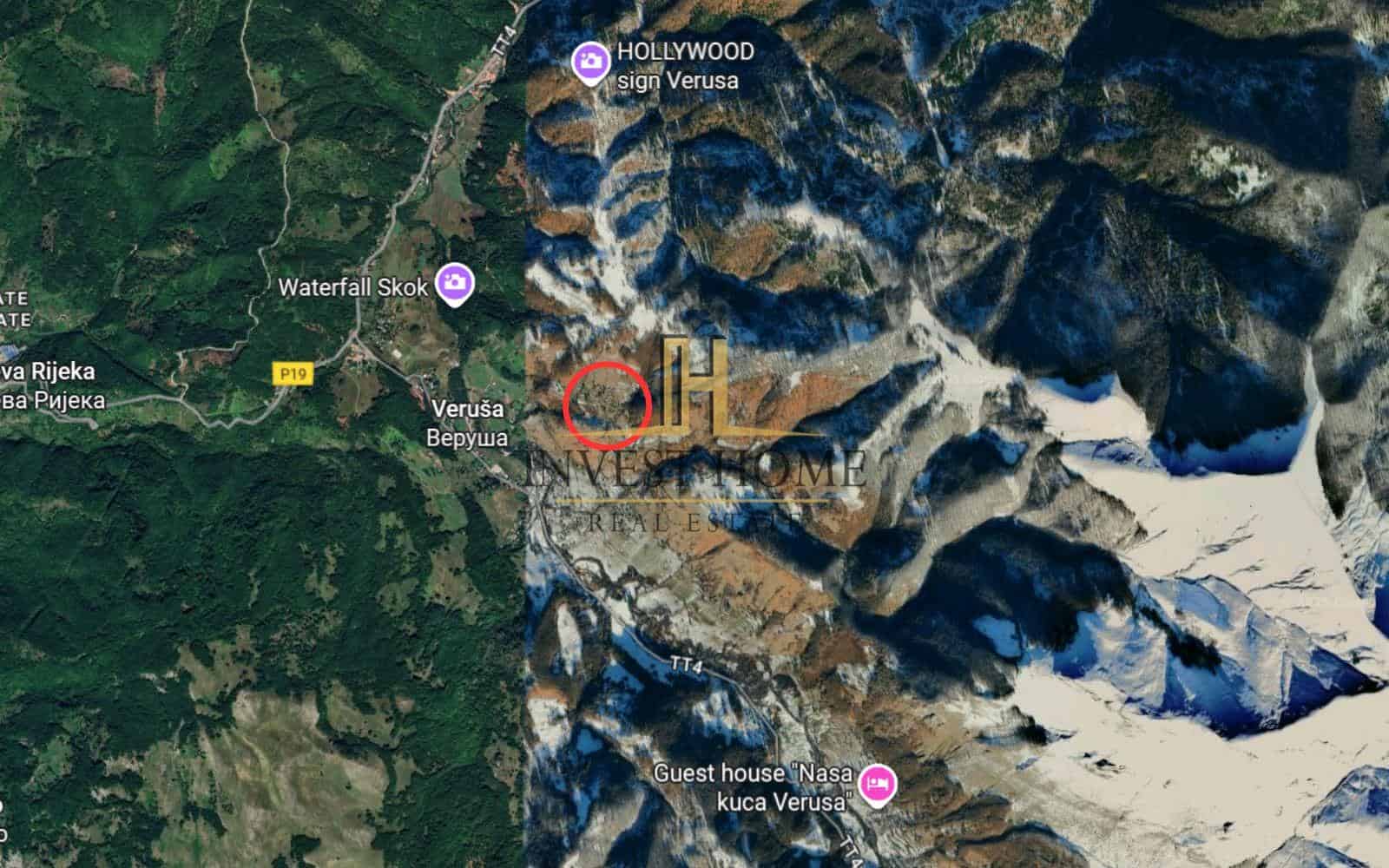 Plac, Veruša, 1.700m2