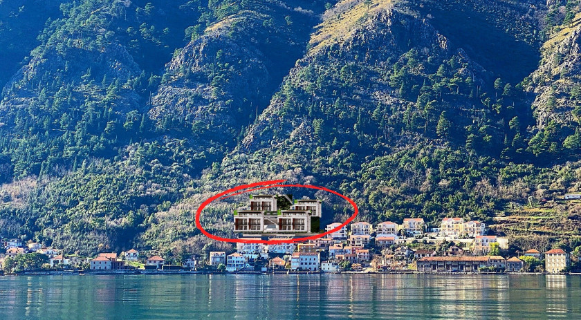 Apartments in the new Kotor Bay view complex, Muo